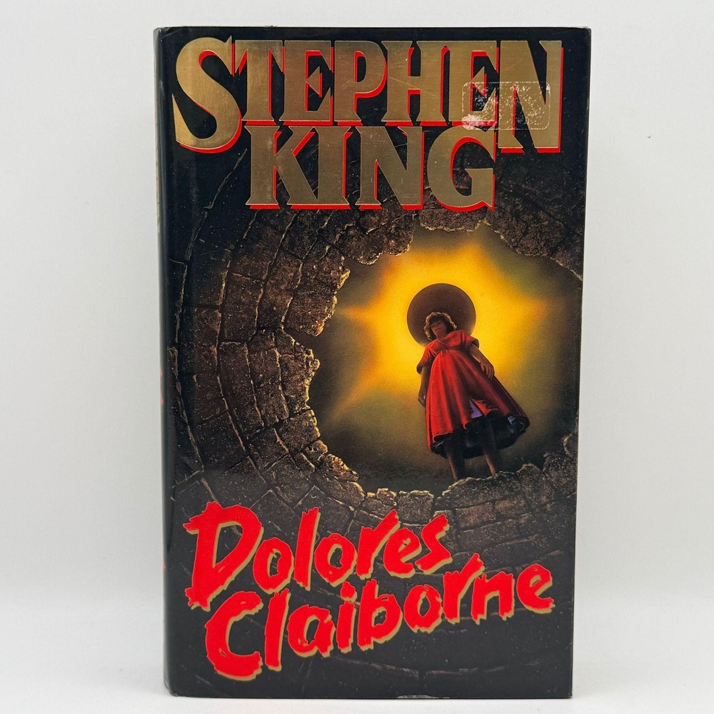 Stephen King Dolores Claiborne Hardcover 1992 Viking First Edition Horror Novel